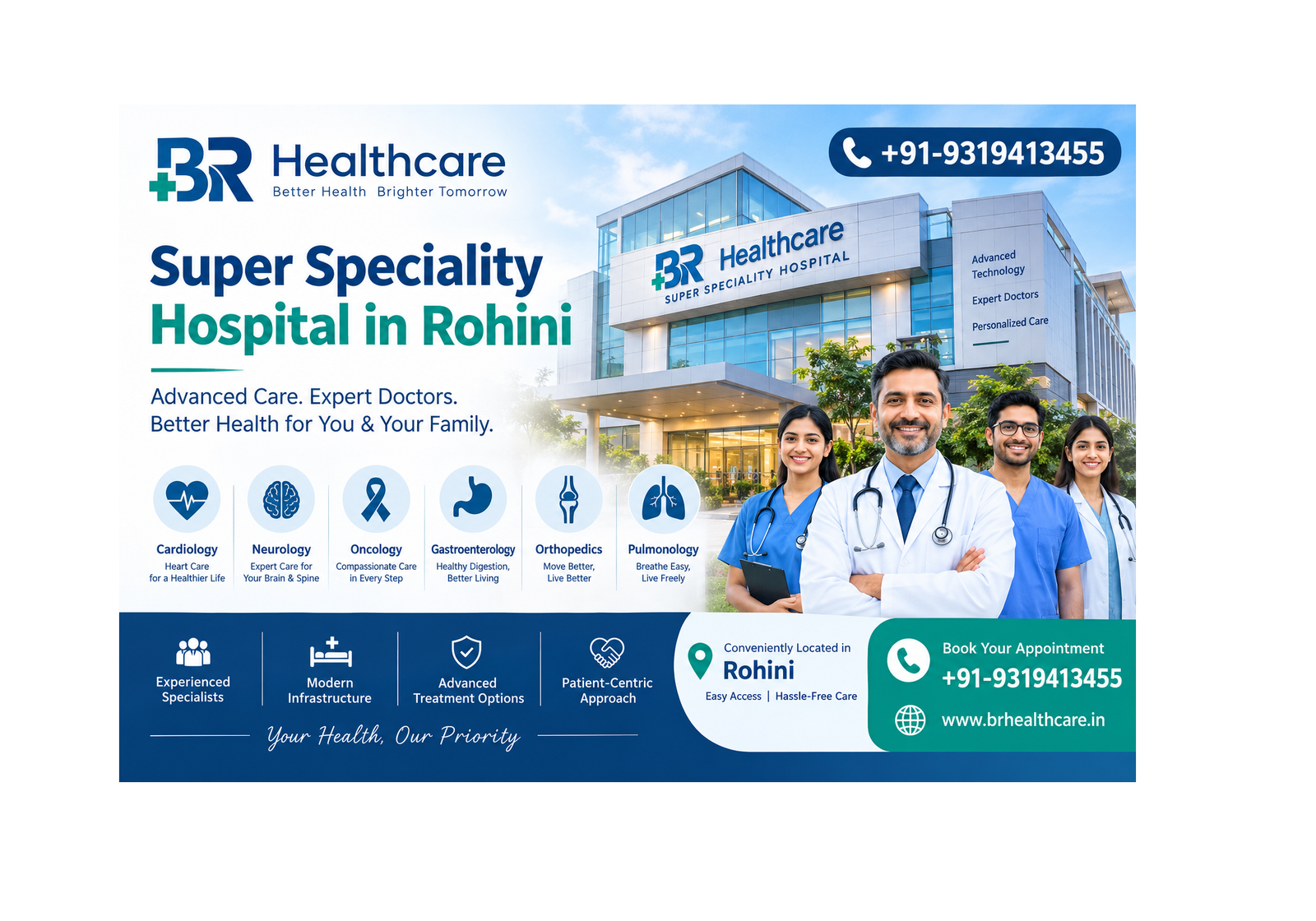 Super Speciality Hospital in Rohini